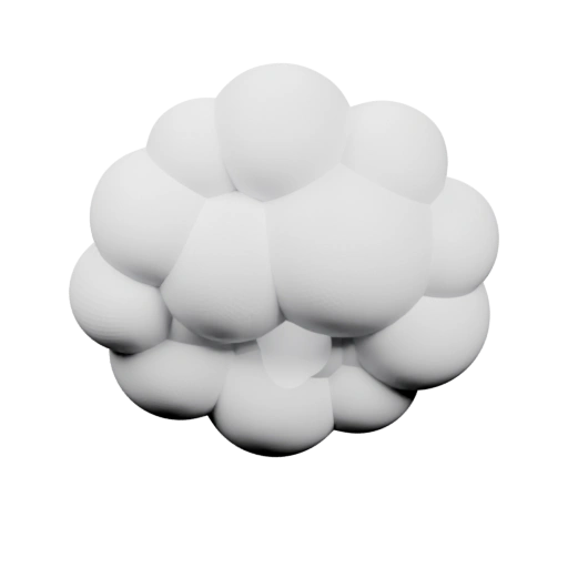 Сферические элементы в кластере