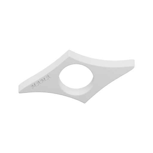 Объект с отверстием и надписью