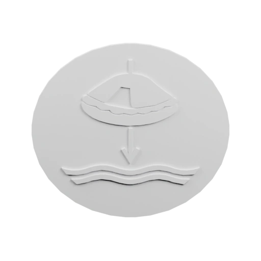 Объёмная буква M