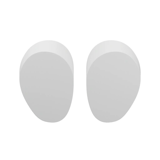 Овальная пластина