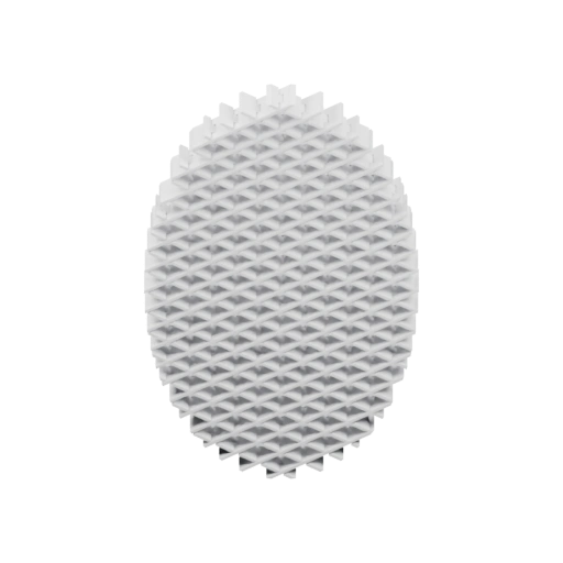 Овальная форма с узором