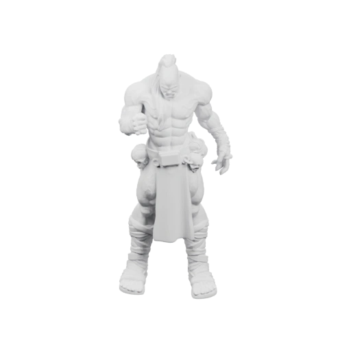 Воин с мечом и доспехами