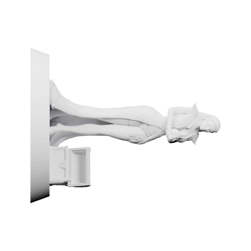 Скульптура в позе лежащей