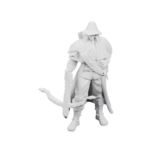 Мужчина в шляпе и плаще