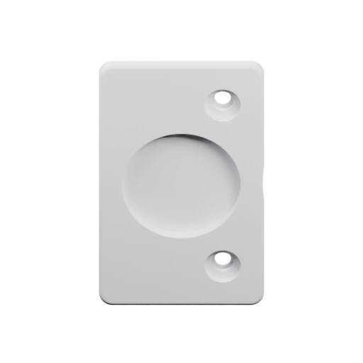 Панель с круглым отверстием и двумя винтовыми отверстиями