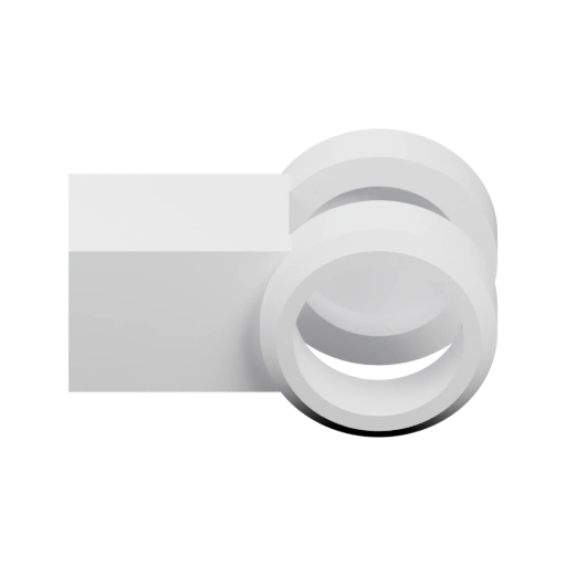 Патрубок с поворотом