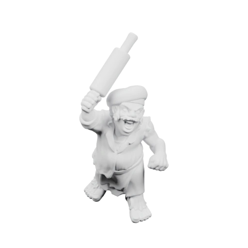 Маленький пекарь с киркой