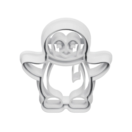 Фигурка пингвина в космическом шлеме