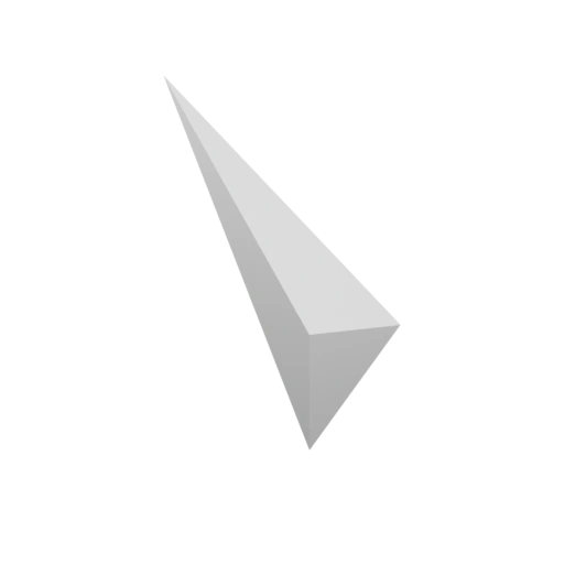 Пирамидальная коробочка с узорами