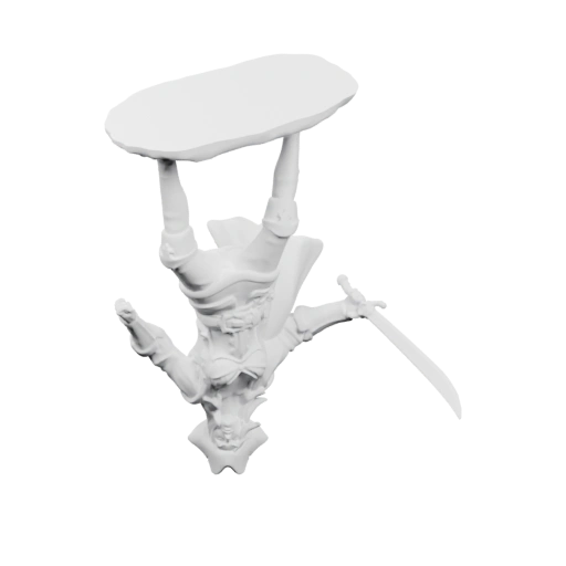 Девушка в пиратском наряде с мечом