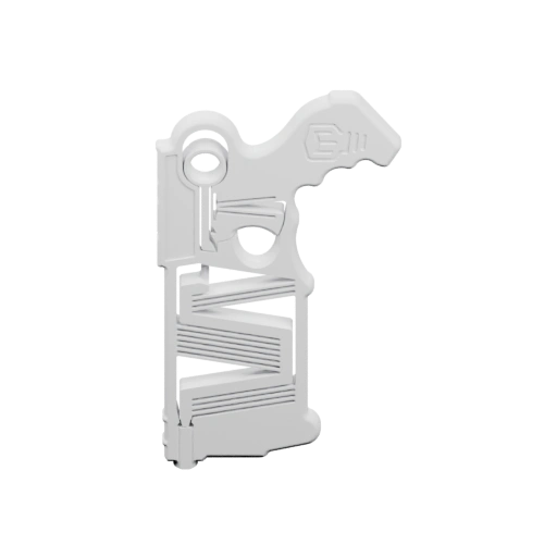 Рукоятка пистолета с вырезами