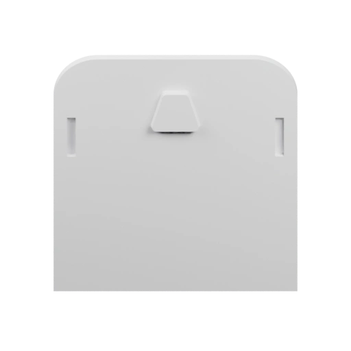 Пластиковый блок с вырезами и кнопкой