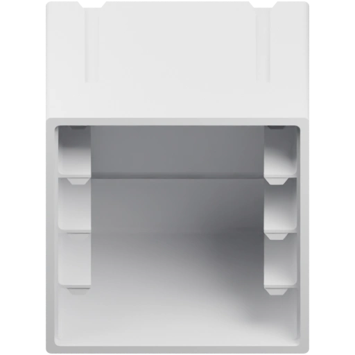 Пластиковый корпус с отсеками