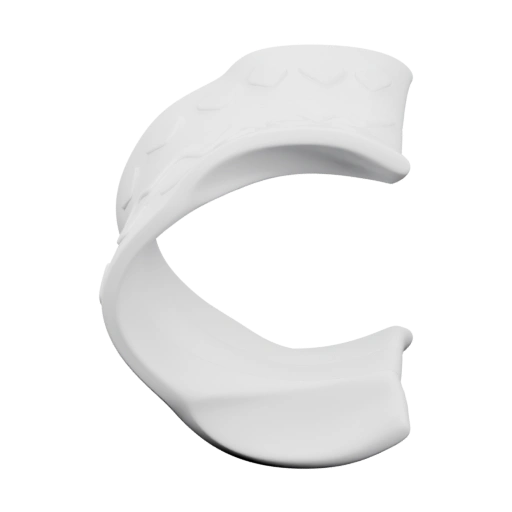 Кольцо с текстурой и изгибом