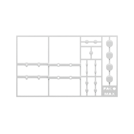 Пластина с отверстиями и вырезами