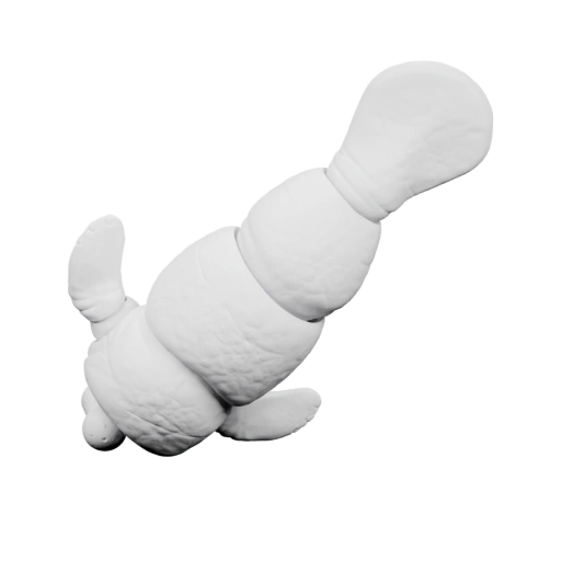 Плюшевый мишка в позе