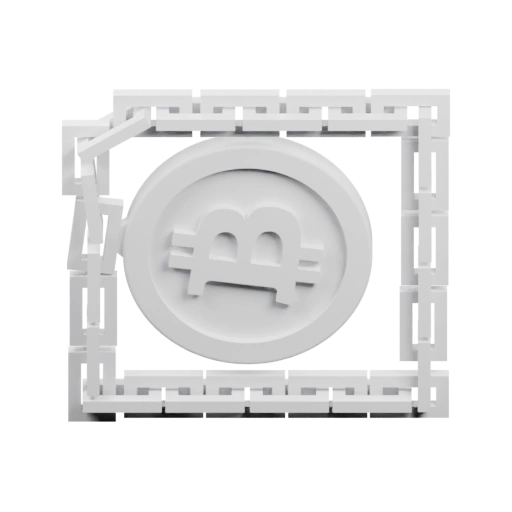 Подвеска с символом Bitcoin