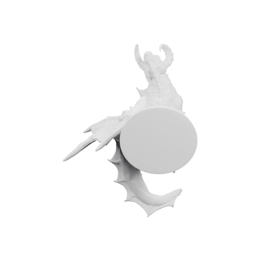 Ползущий дракон с круглым телом