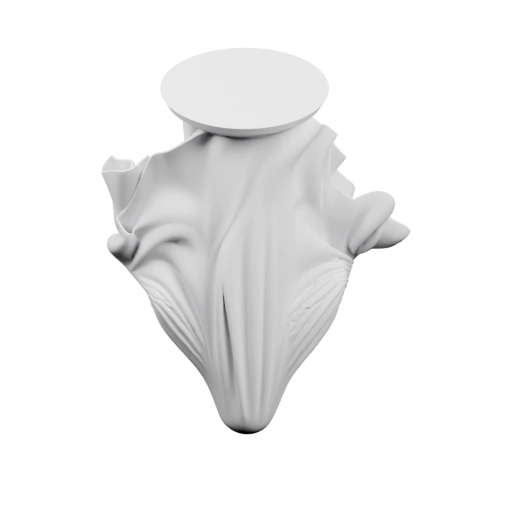 Плащ с развевающимся краем