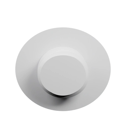 Круглый поддон с центральным отверстием