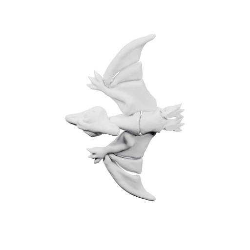 Птица в динамичном полете