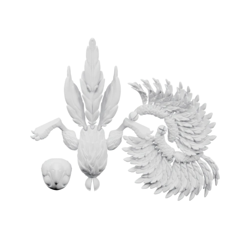 Скульптурная композиция с птицами