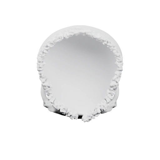 Круглая форма с неровным краем