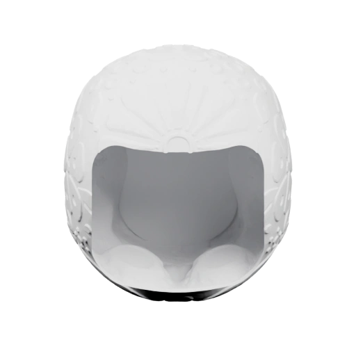 Форма черепа с вырезом для лица