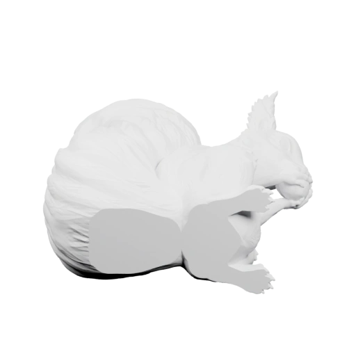 Сидит на задних лапах