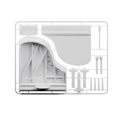 Фортепиано с открытым корпусом