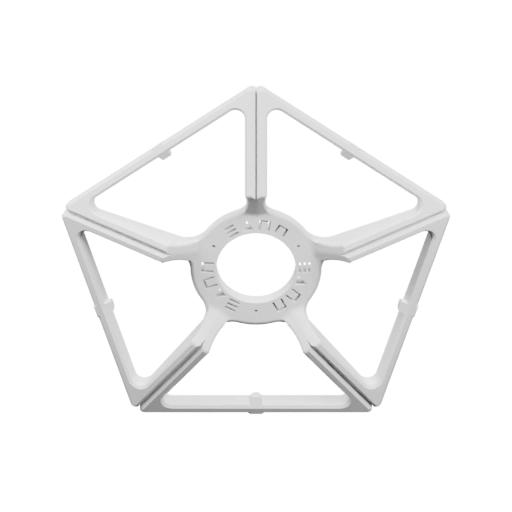 Пятиконечная структура с центральным отверстием