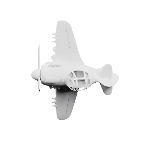 Упрощённый дизайн военного самолёта