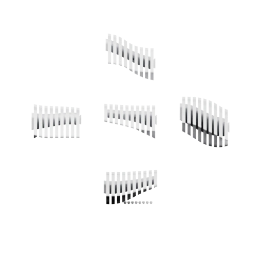 радиаторов в крестообразном расположении