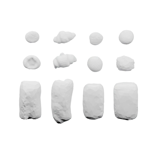 Модели с различными геометрическими формами