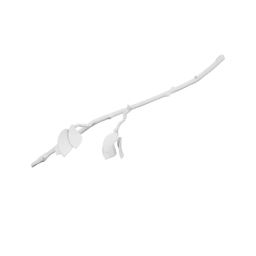 Стебель с листьями