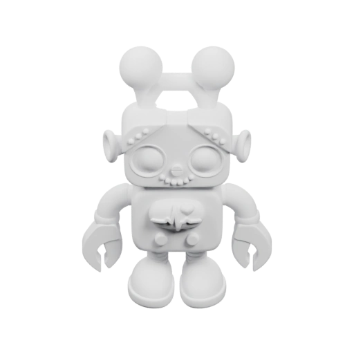 робота с черепом