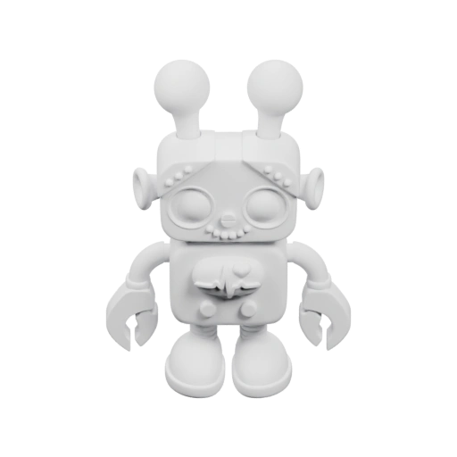 Миниатюрный робот с антеннами