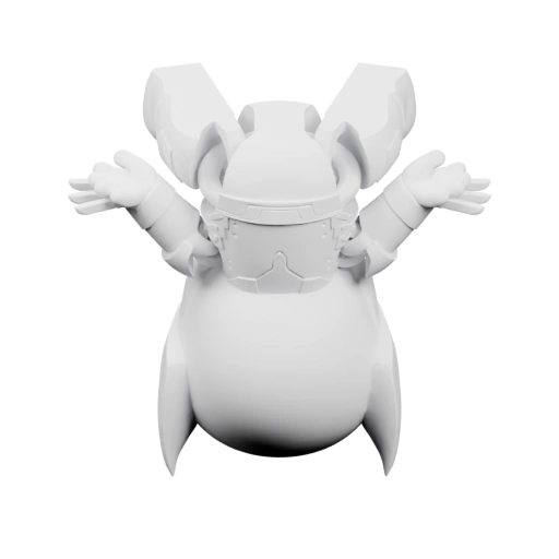 Робот с раскрытыми руками