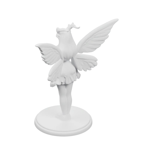 Фея с расправленными крыльями