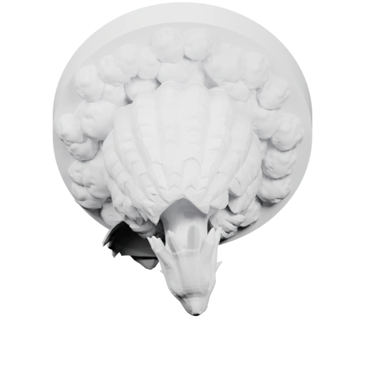 Маленький дракон вылупляется из скорлупы