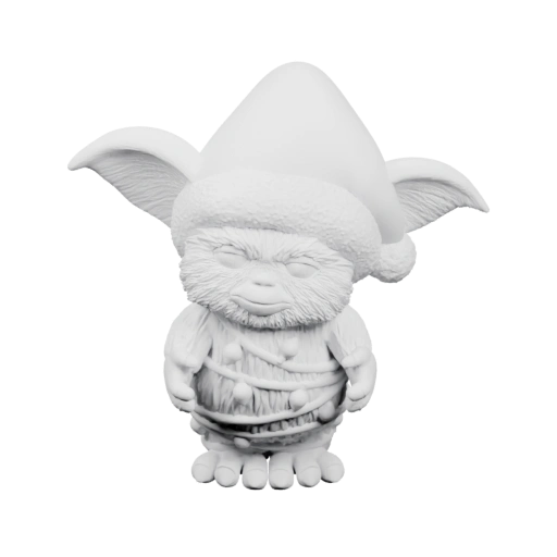 Маленький сказочный персонаж с ушами и шапкой