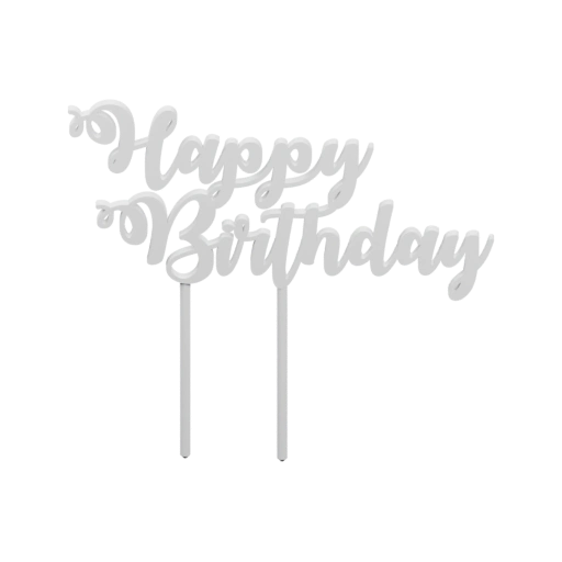 Тортик с надписью "Happy Birthday"