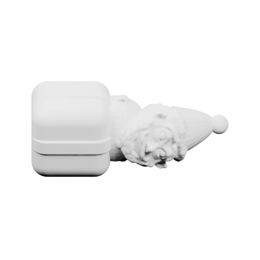 Статуэтка короля с рождественской розой