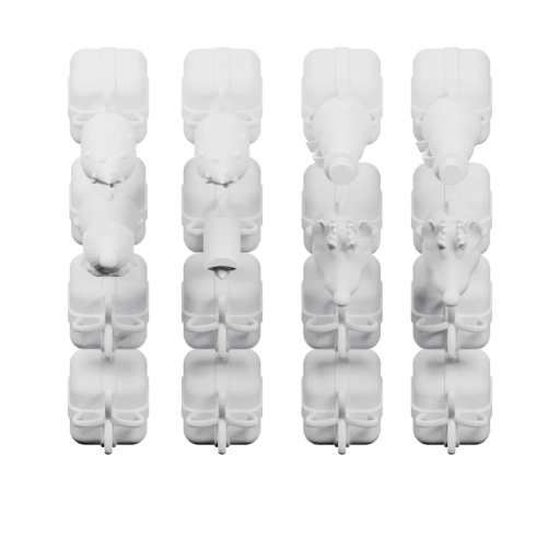 Деревянные фигурки в рождественском стиле