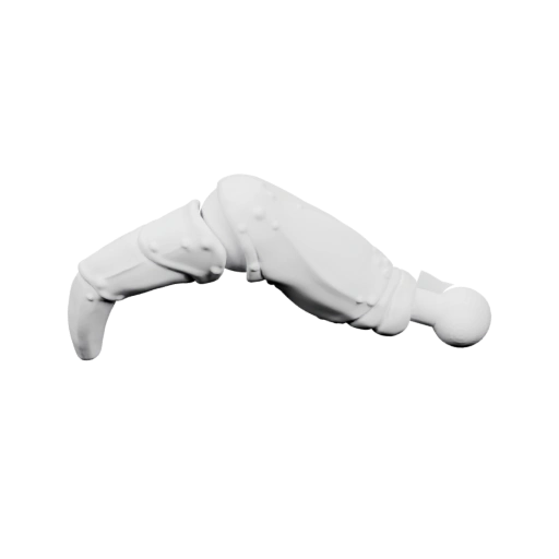 Архитектурная рука в изогнутом положении