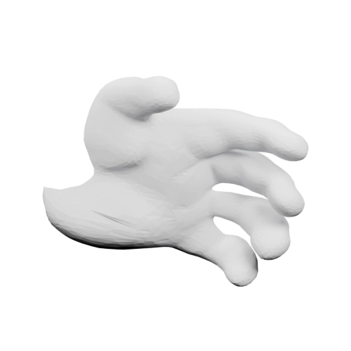 Рука в перчатке