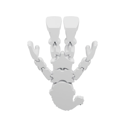 Структура руки с костями