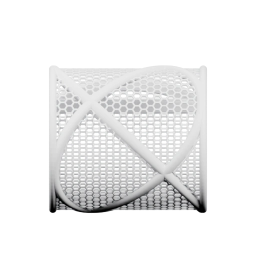 Ручка с геометрическим узором