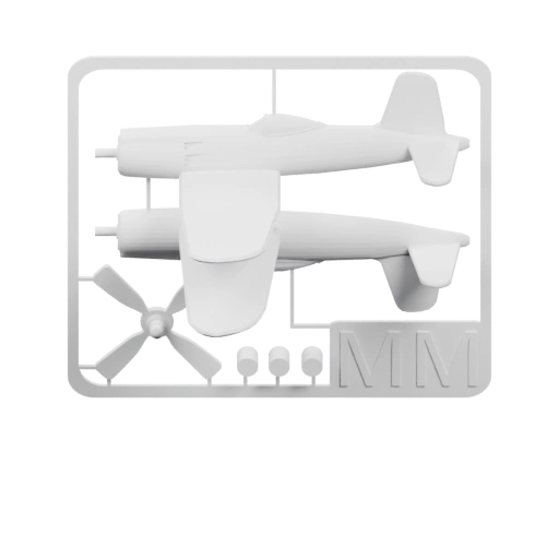 самолета на подложке