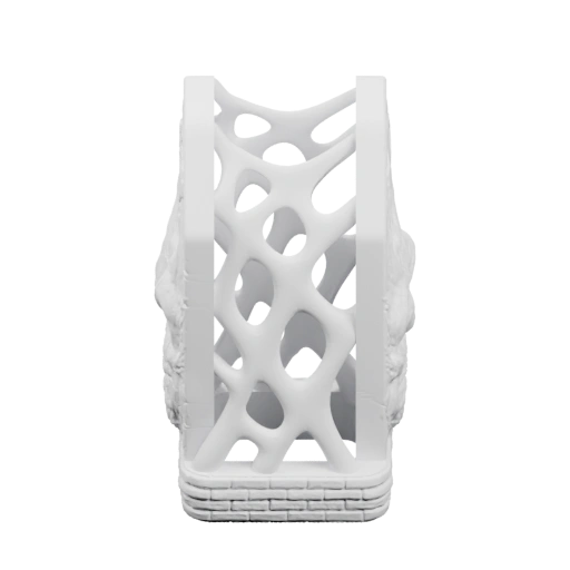 Подставка для свечи с фигурным основанием